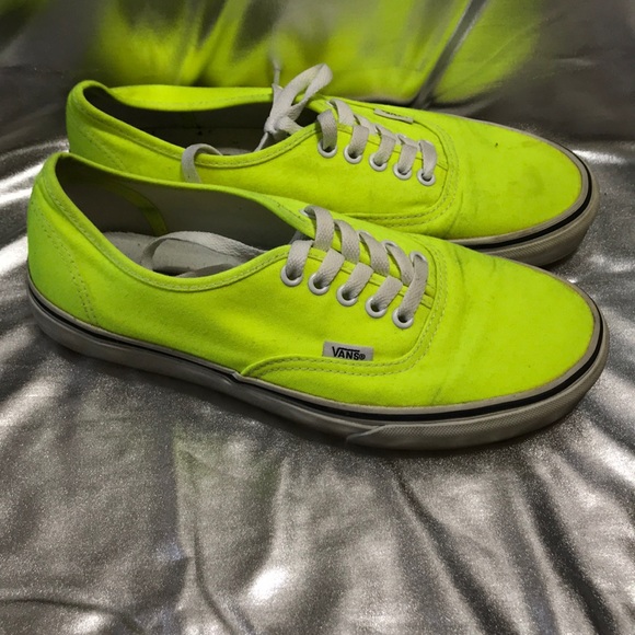 Neon yellow Vans - Picture 2 of 3